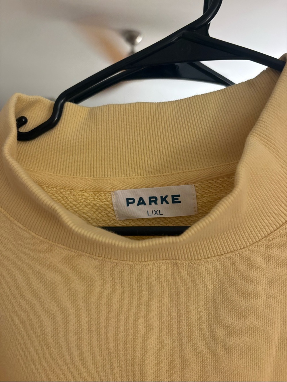 ❗️BRAND NEW NEVER WORN❗️Parke Birthday Drop Banana Peel Mockneck - Picture 3 of 3